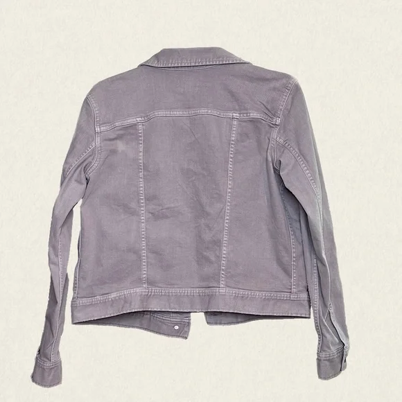 Lauren Ralph Lauren Lavender Denim Jacket NWT - Picture 2 of 11
